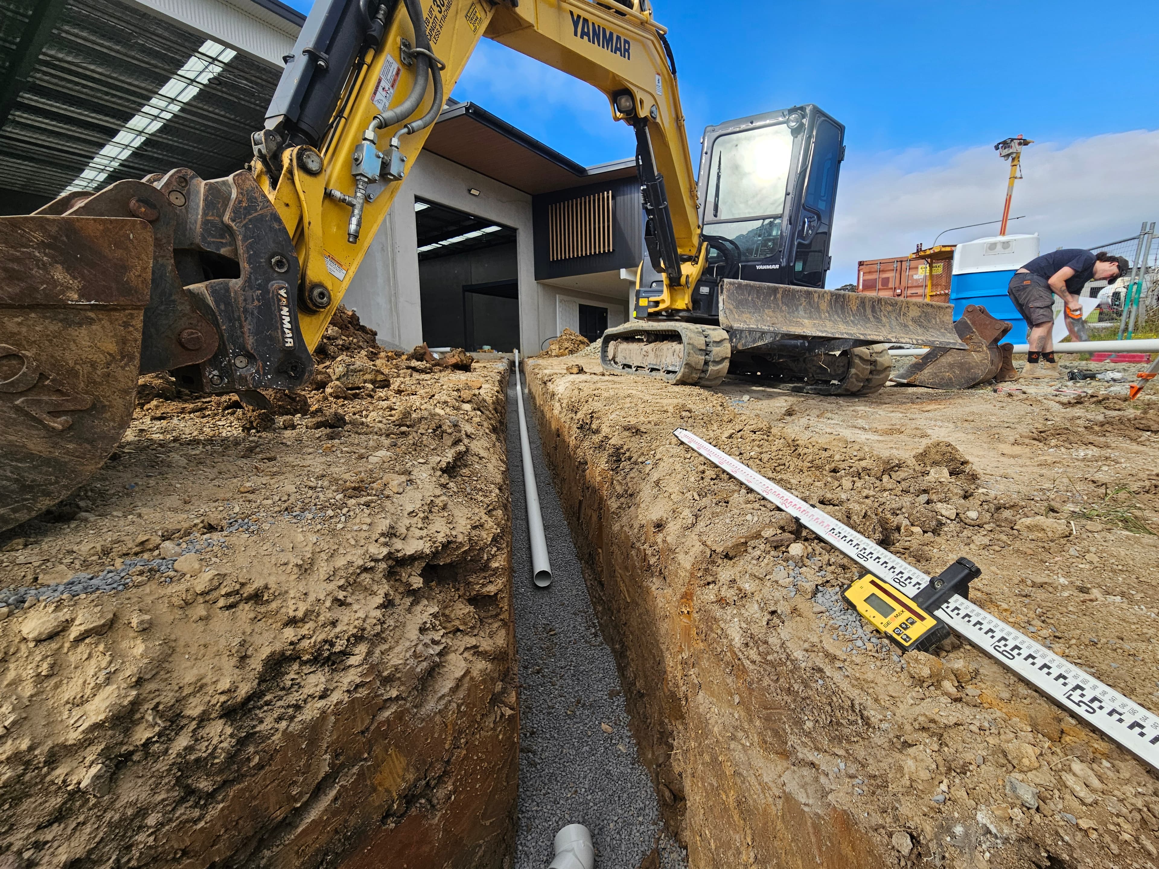 Excavation work